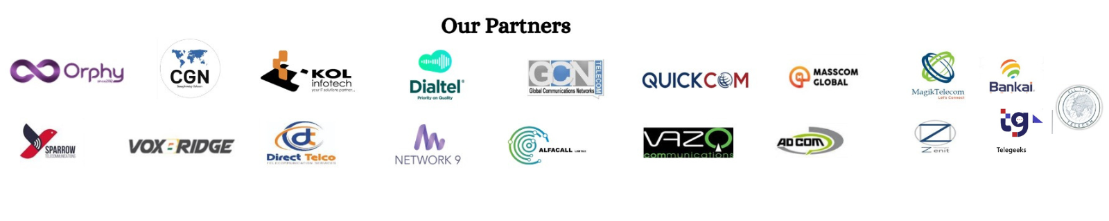 Our Partners